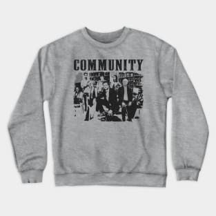 Community // movie retro Crewneck Sweatshirt